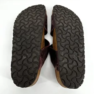 Birkenstock Florida Soft Footbed Sandals Three Straps Slip On Leather Brown 9 thumbnail 8