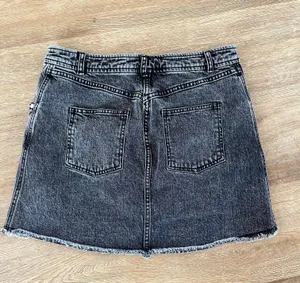 Pilcro Moto Wrap Denim Mini Skirt Jean thumbnail 5