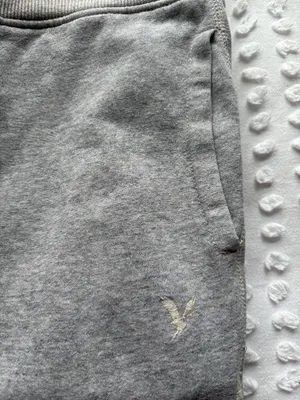 American Eagle Gray Boyfriend Joggers  thumbnail 3
