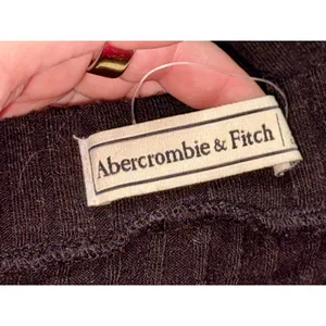 Abercrombie & Fitch Black Ribbed Knit Pull On Side Slit Midi Skirt Womens Size S thumbnail 4