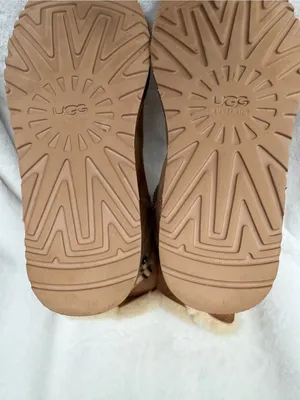 UGG CHESTNUT TAN SUEDE LEATHER & SHEEPSKIN S/N 1010258 Klea Mid-calf BOOTS Sz 9 thumbnail 11