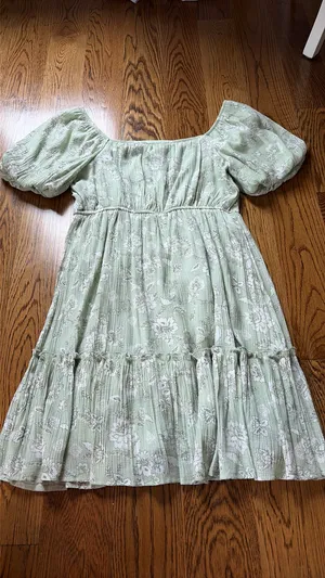 Blu Pepper green dress thumbnail 3