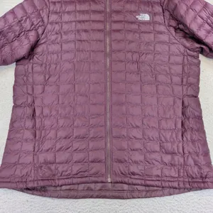 The North Face Womens Thermoball Eco Quilted Jacket Purple NF0A3Y3Q Size XXL thumbnail 8
