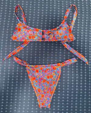 Strawberry milk mob bikini Orange Size M thumbnail 4