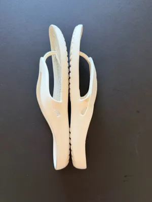 Crocs Women's Kadee II Flip Thong Sandal in white, lightweight, size 8 women's thumbnail 9