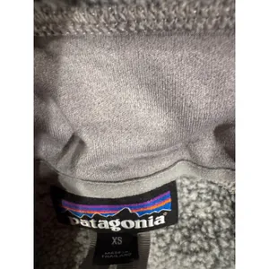 Patagonia Better Sweater DialogTech Logo Gray Quarter Zip‎ Pullover Jacket XS thumbnail 4