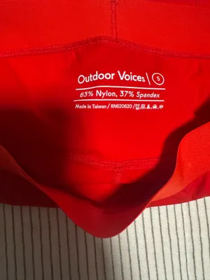 Red Outdoor Voices Bloomer Shorts  thumbnail 3