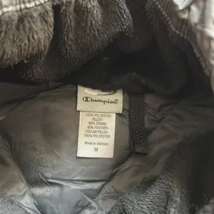 Champion gray puffer jacket thumbnail 4