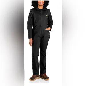 Carhartt W's Relaxed Fit Canvas Coverall Black XL NEW BLACK thumbnail 2