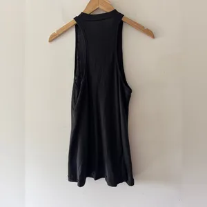 Free‎ People We The Free Long Tank Top Ribbed Racerback Womens Sleeveless Black thumbnail 2