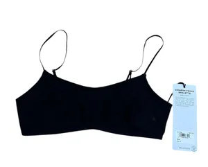 Alo Airmesh Venus Bralette Black Small NWT Authentic thumbnail 5