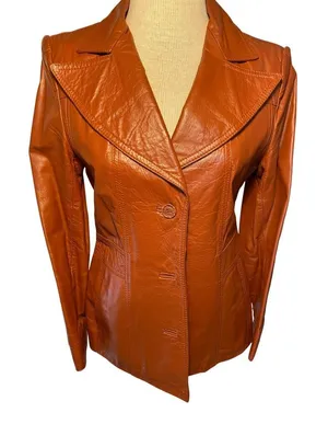 Vintage Women's Wilsons Leather Jacket Size 12 thumbnail 1
