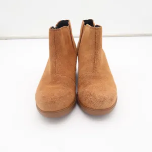 Sorel Ankle Boots Womens 8 Lolla II Tan Suede Wedge Side Zip Excellent thumbnail 5