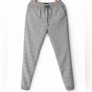 Abercrombie & Fitch Black and White Checkered Pants thumbnail 2