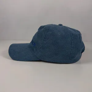 Helly Hansen Corduroy Grapic Strap Back Cap Blue One Size NWT thumbnail 2