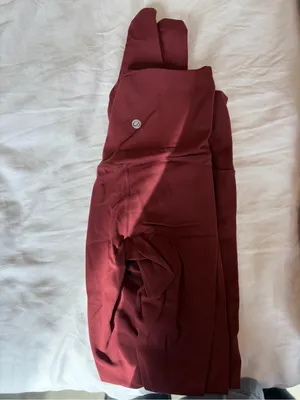 CRZ YOGA High-Rise Wine Leggings thumbnail 2