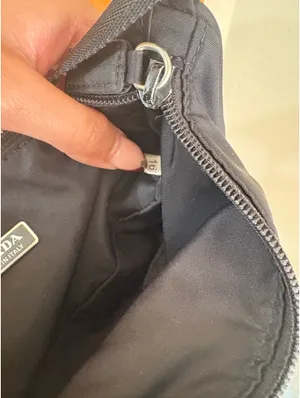 Nylon Shoulder Prada Bag Black thumbnail 4