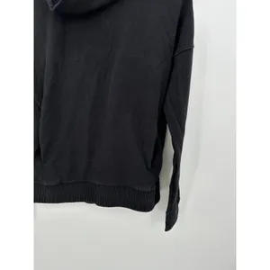 Lululemon‎ Stress Less Black French Terry Cowl Neck Pullover Sweatshirt W3BC3S 4 thumbnail 3