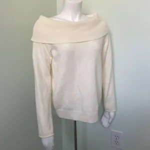 ANTHROPOLOGIE Natalia Cream Sweater thumbnail 5