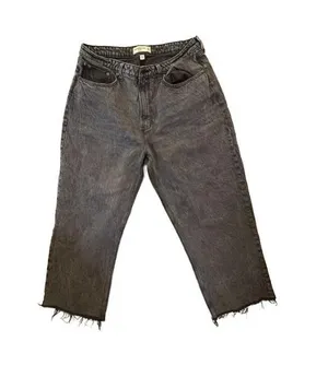 Abercrombie & Fitch The Loose High Rise Curve Love Jeans Size 32/14 thumbnail 1