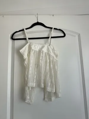 White Lace Beach Set Size M thumbnail 3