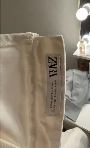 ZARA White Mini Dress thumbnail 2