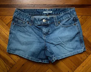Tommy Hilfiger Low Rise Denim Shorts Size 4 thumbnail 1