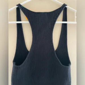 Free People Initimately Black Tank Cami Intimately Ribbed Knit Top Size large thumbnail 6