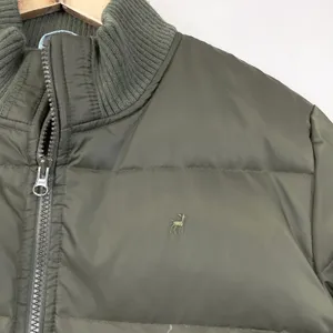 Y2K Old Navy Womens Puffer Down Jacket XL Frost Free Bomber Gorpcore Winter Cozy thumbnail 3