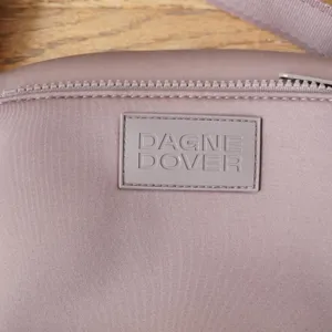 Dagne Dover Small Micah Crossbody Bag Women Mauve Purple Neoprene Travel Bag thumbnail 3
