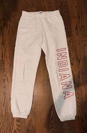 Indiana Sweatpants White thumbnail 1