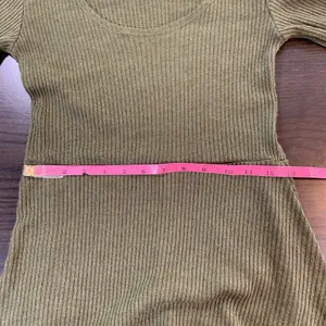 Angie Ribbed Knit Long Sleeve Dress Size Small Punk Grunge‎ Skater Alternative thumbnail 10