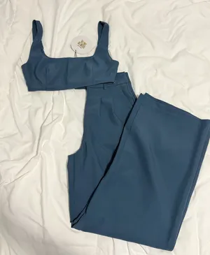 Princess Polly Huxley Set blue  thumbnail 1