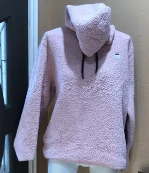 Fila pink hooded pullover thumbnail 1