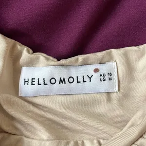 HELLO MOLLY Croissants and Cuddles Milkmaid Crop Top Medium M Babydoll thumbnail 3