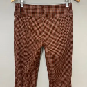Urban Outfitters Pants‎ Gingham Plaid Black Brown Flared Leg Size 2 Preppy Retro thumbnail 8