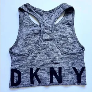 DKNY GRAY SPORTS BRA SMALL thumbnail 2