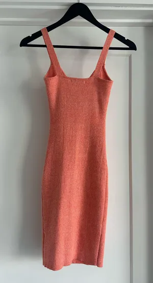 Orange Miou Muse Dress Size M thumbnail 4