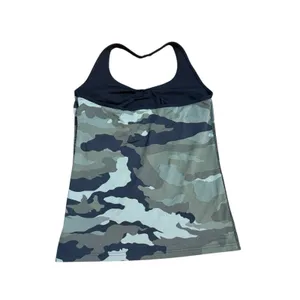 Better Bodies Women’s Camo Halter Athletic Tank‎ Top Gym Fitness Activewear L thumbnail 2