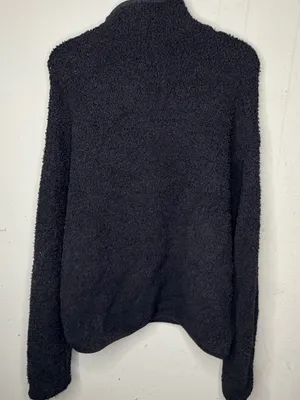 Skims Black Sherpa Pullover Shirt thumbnail 3