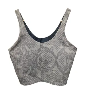 Varley Let's Go Walker Sports Bra Snake.Print Size Large thumbnail 3