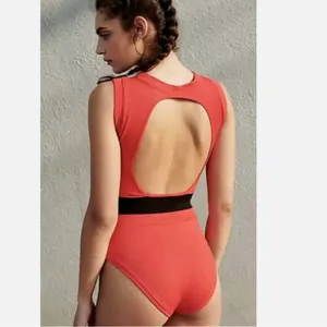 FP Movement by Free People Pink Bodysuit with Black Accents NWT thumbnail 6