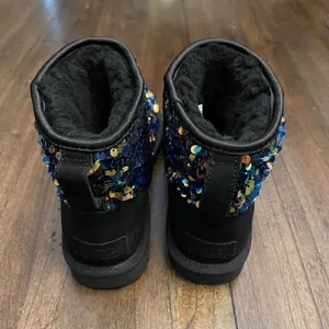 UGGs Classic Mini Stellar Sequin Booties thumbnail 3