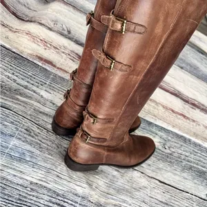 Matisse “Becky” Brown Leather Knee-High Boots thumbnail 6
