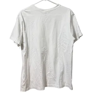 Angel In Disguise Women Cat Halloween T Shirt White Size Large Cotton Kitty‎ thumbnail 2