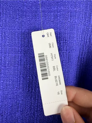 New J. Crew Sheath dress in tweed in Baltik blue size 16 thumbnail 5