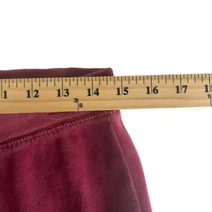 New York Laundry NYL Y2k Women Burgundy Velour Lounge Pants Drawstring Small‎ thumbnail 7