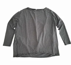 Lululemon Back In Action Long Sleeve Top Womens 6? Pima Cotton Stretch #JJJ2-2 thumbnail 1