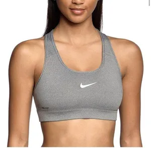 Nike Pro gray sports bra thumbnail 1