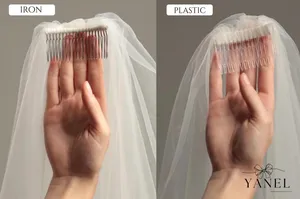 Ivory Etsy Wedding Veil  thumbnail 3